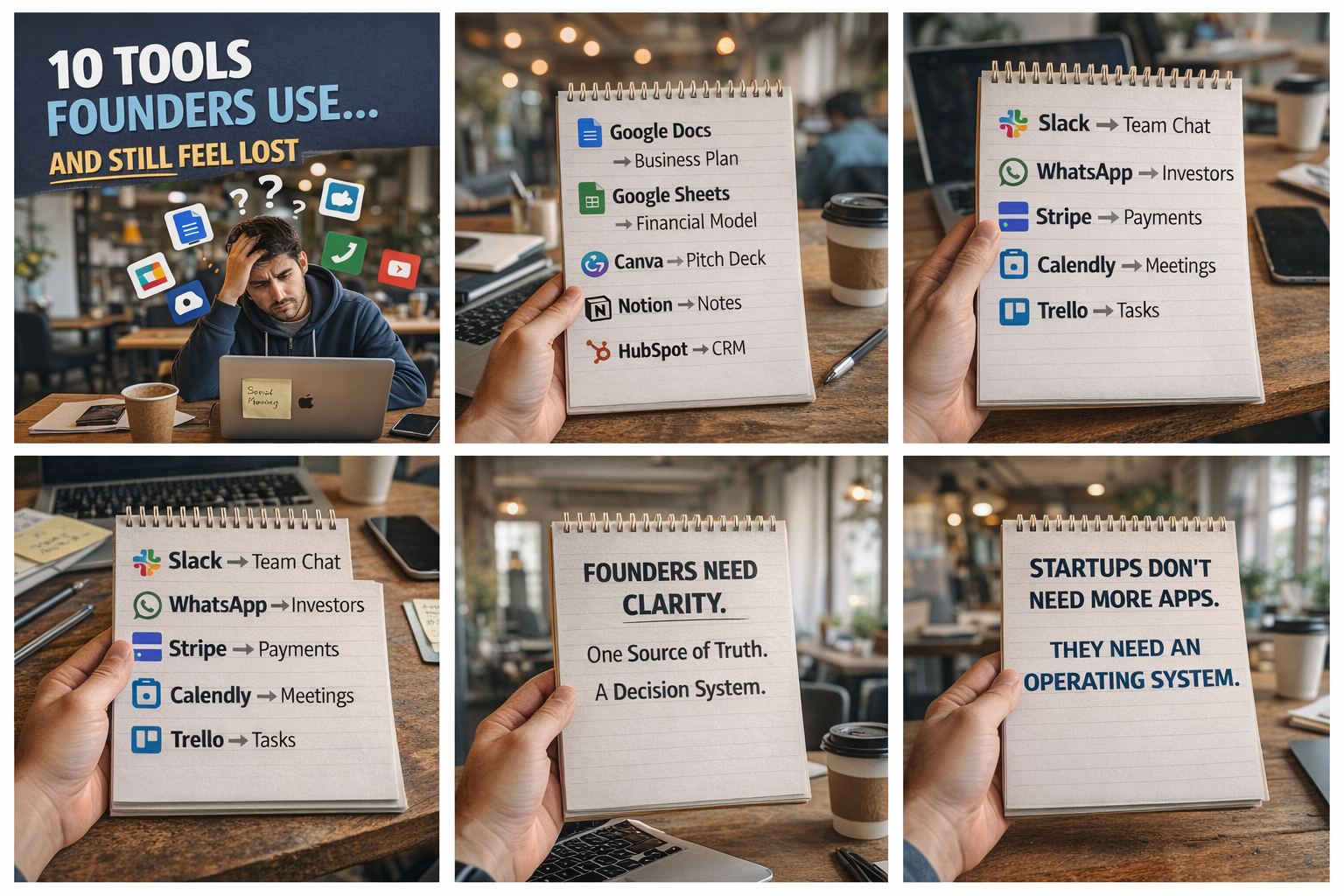 Founder Tool Chaos: Why Too Many Startup Tools Are Killing Focus